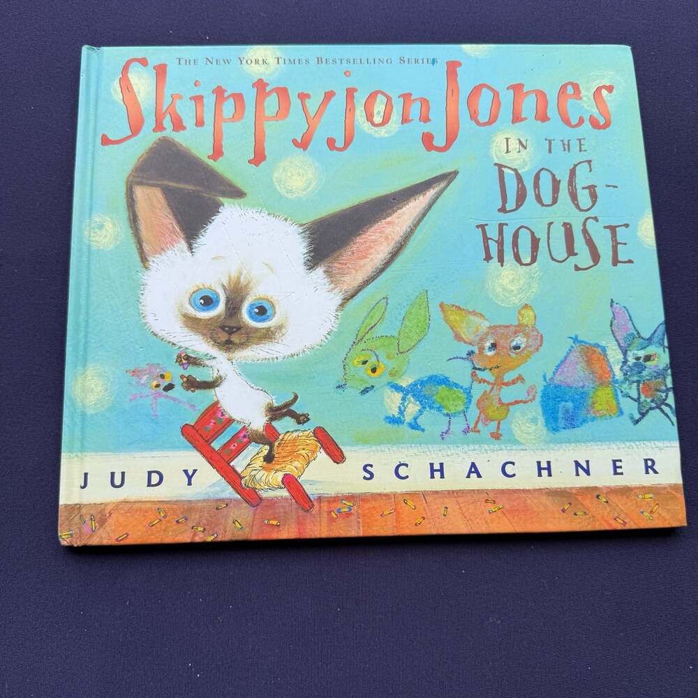 2 Skippyjon Jones Hardcover Books by Judy Schachner